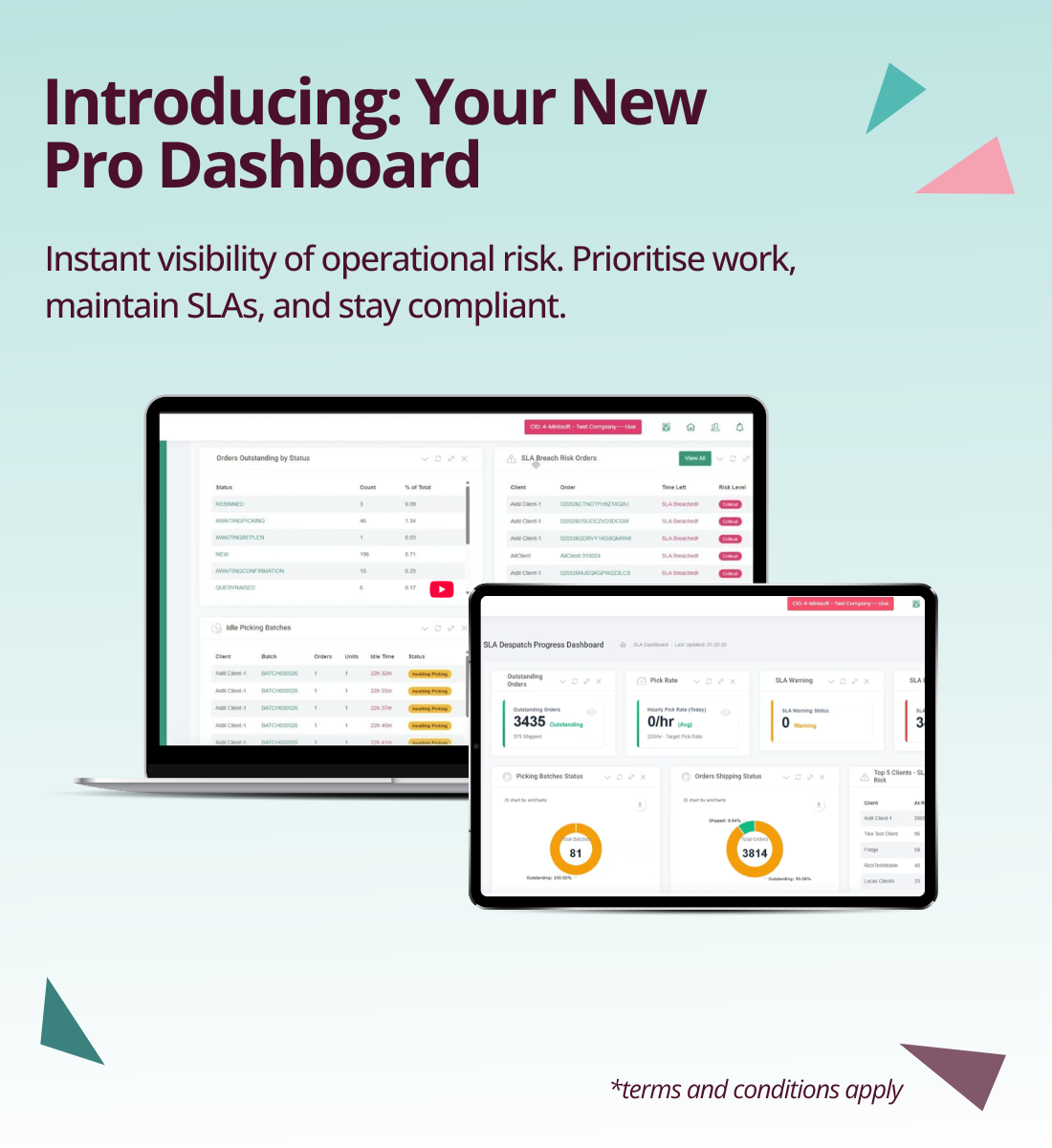 Pro Dashboards